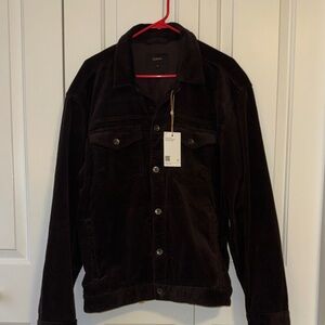 Quince Men's Dark Corduroy Jacket